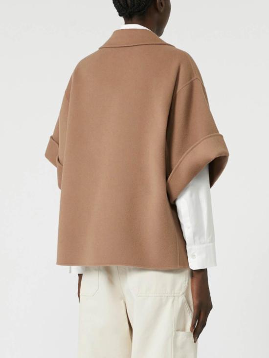  위켄드막스마라 PERA 페라 버진 울 숏 코트 2525086021600087 Brown - WEEKEND MAX MARA