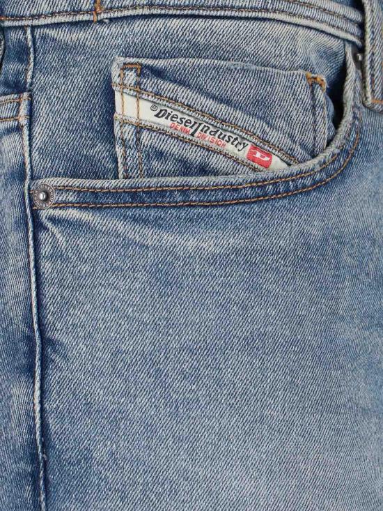 25FW 디젤 스트레이트 팬츠 A102290DBEH01 Blue - DIESEL