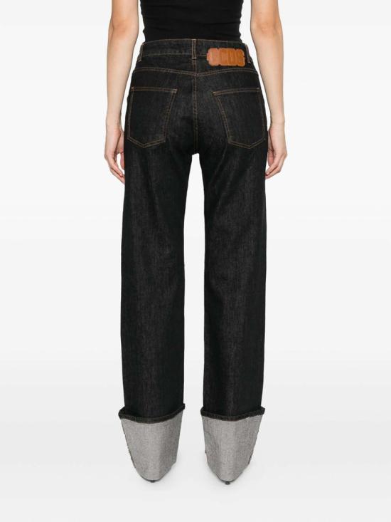  지씨디에스 스트레이트 팬츠 B2CW2913DA8BLACK Black - GCDS