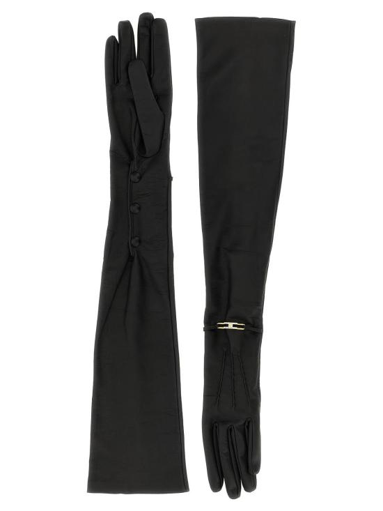 25FW 엘리자베타프랜치 장갑 GU08R58E2110 Black - ELISABETTA FRANCHI