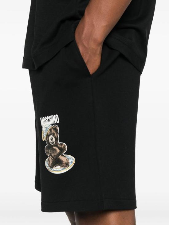 모스키노 숏팬츠 35052281555 Black - MOSCHINO
