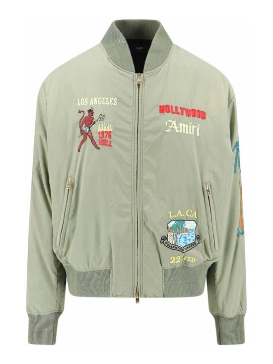  아미 봄버 자켓 AMOUBB1051OLIVE Green