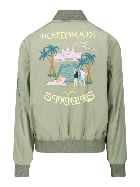  아미 봄버 자켓 AMOUBB1051OLIVE Green - AMI