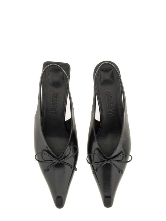 25FW 자크뮈스 힐/펌프스 FOW00138AC18A03990 Black - JACQUEMUS