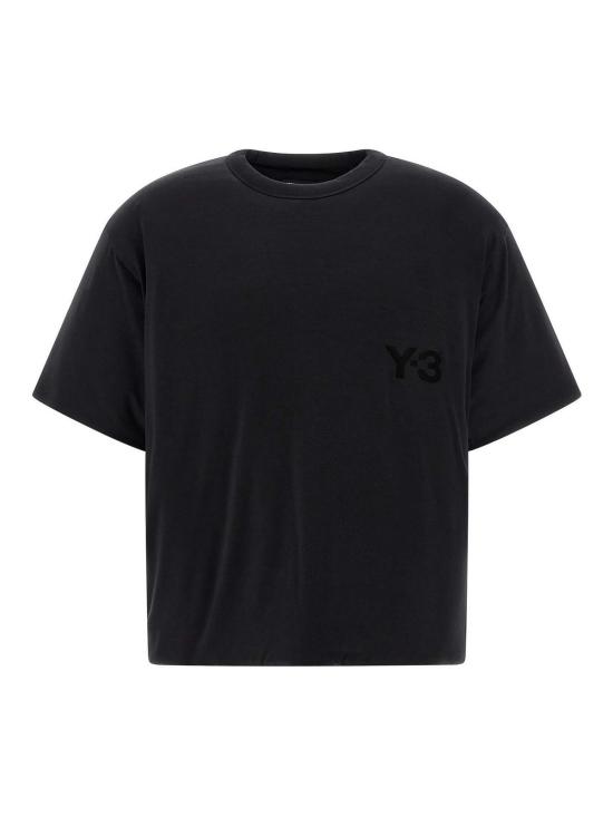 25FW 와이쓰리 반팔 티셔츠 JY4555 Black