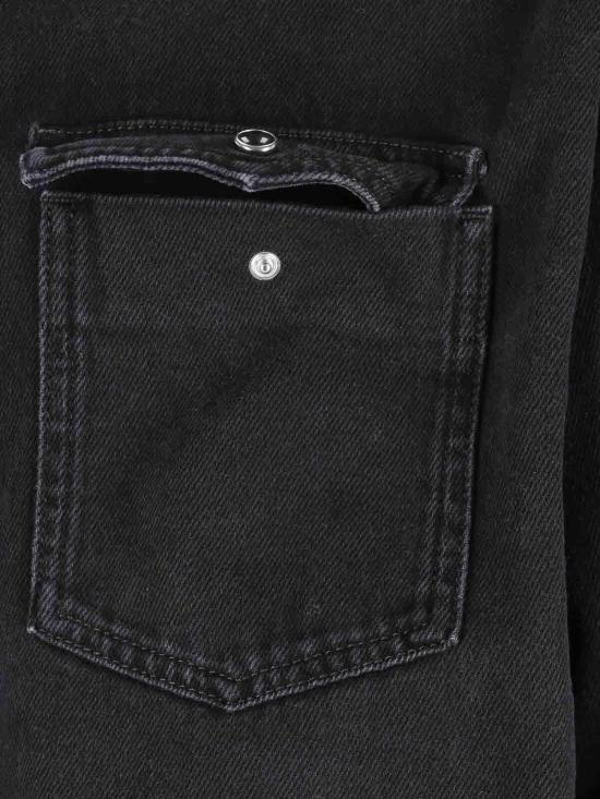  MM6 메종마르지엘라 셔츠 SH2DT0024M30011969 Black - MM6 MAISON MARGIELA