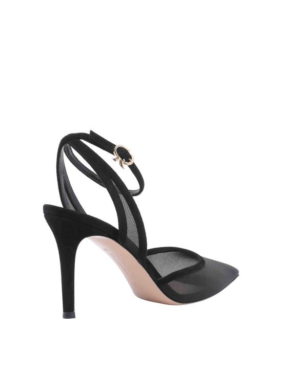 26FW 지안비토로시 샌들 G9550485RICOXCNENE Black - GIANVITO ROSSI