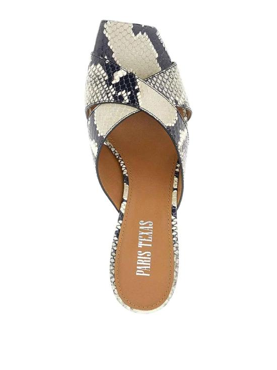 25SS 파리텍사스 뮬/슬리퍼 ARIZONAPX1272XPRPTNATURALE Dark Green - PARIS TEXAS