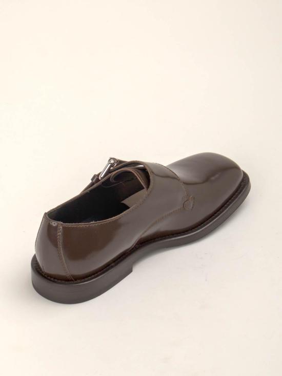 25FW 모스키노 드레스 슈즈 MB10413MONGB030A Brown - MOSCHINO