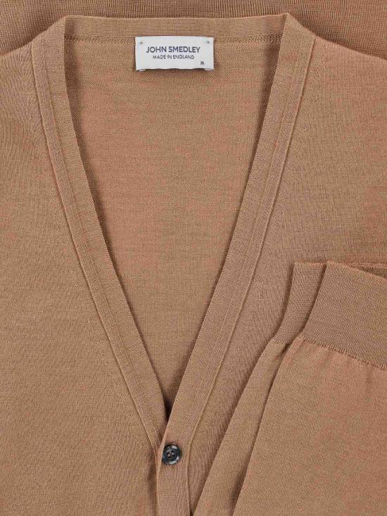 25FW 존스메들리 가디건 PETWORTHNUTMEG Brown - JOHN SMEDLEY