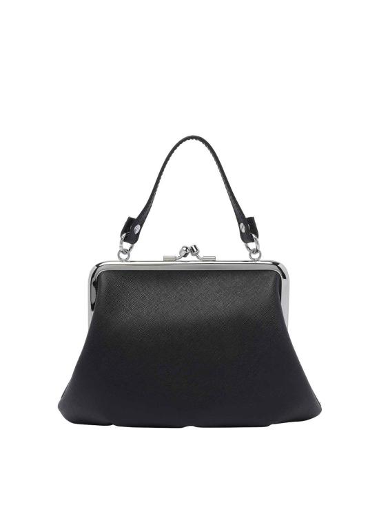  비비안웨스트우드 GRANNY FRAME, 그래니 프레임 메탈릭 숄더백 4B010006WS0021N401 Black - VIVIENNE WESTWOOD