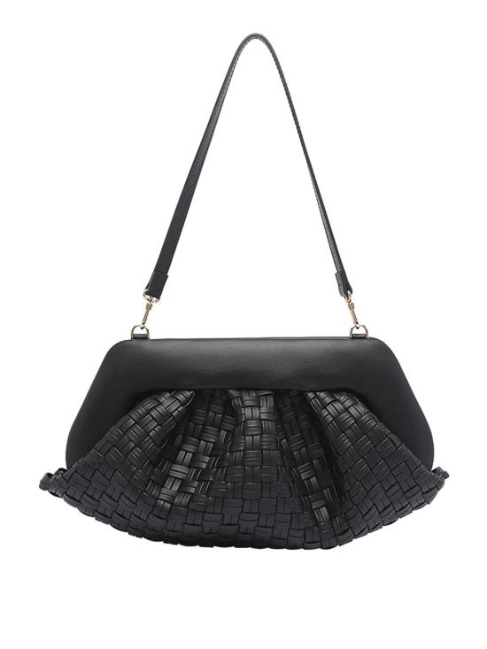 25FW 더모아레 숄더백 TMFW25EMRMW1BLACK Black - THEMOIRE