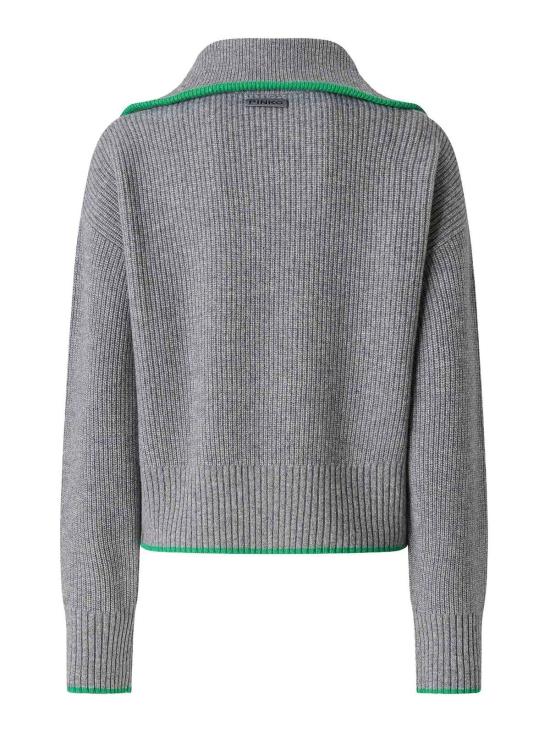 25FW 핑코 블라우스 105448A2Q9IS1 Green - PINKO