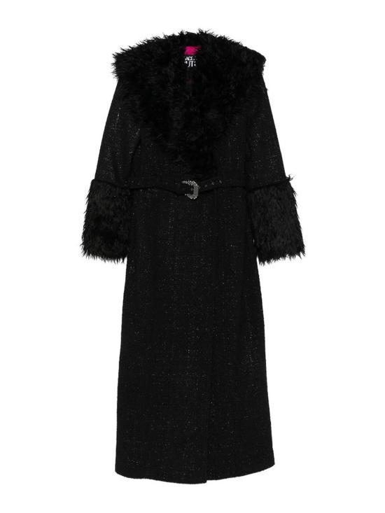  베르사체 롱 스커트 79HAT413N0539899 Black