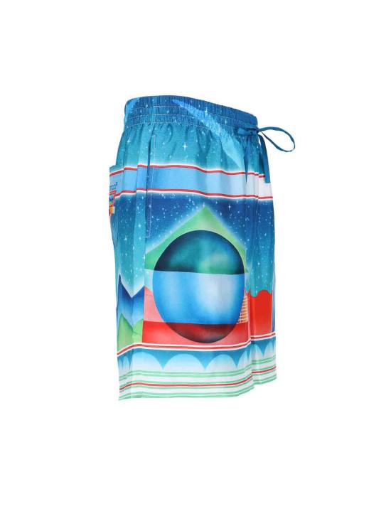  카사블랑카 숏팬츠 MPF25TR01207 Multicolour - CASABLANCA