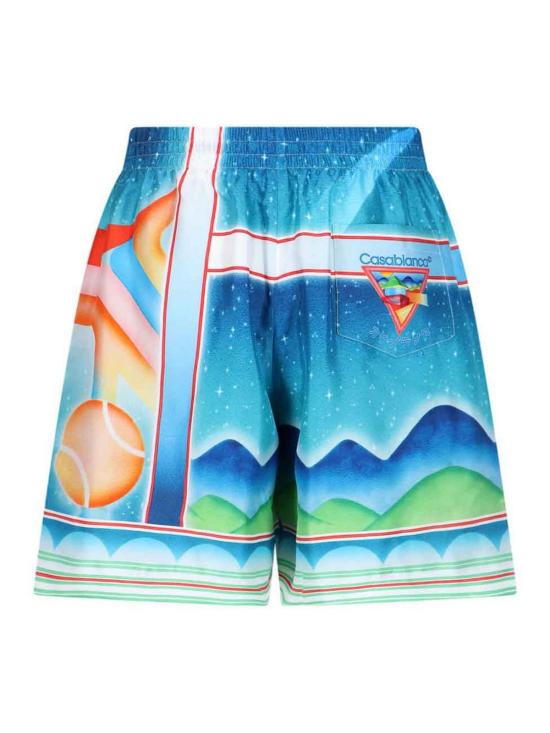  카사블랑카 숏팬츠 MPF25TR01207 Multicolour - CASABLANCA