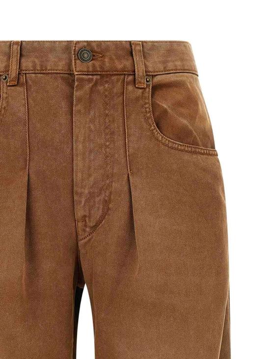  이자벨마랑 스트레이트 팬츠 PA0554FAB1H07I10OE Brown - ISABEL MARANT