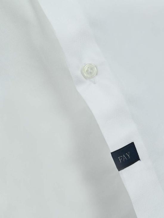 25FW 페이 긴팔 셔츠 NCMA151259SORMB001 White - FAY