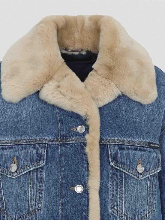 25FW 돌체앤가바나 미디 스커트 F9S89DG8NV4S9001 Denim - DOLCE & GABBANA