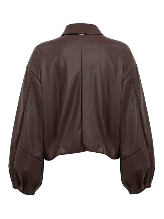  트윈셋 가죽 자켓 252TP209000203 Camel - TWINSET