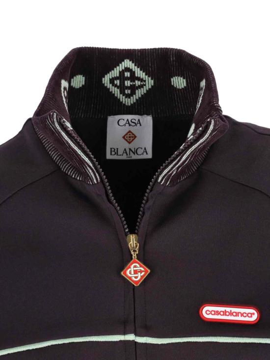  카사블랑카 자켓 MAW25JTP42201AUBERGINE Purple - CASABLANCA