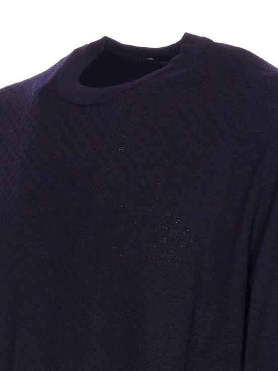 25FW 호시오 스웨터 104M0140 Blue - HOSIO