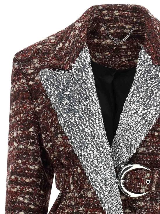  파코라반 트렌치 코트 25HCOW067LA0348M524 Multicolour - PACO RABANNE