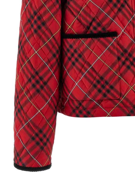 25FW 버버리 체크 퀼팅 자켓 8115960 Multicolour - BURBERRY