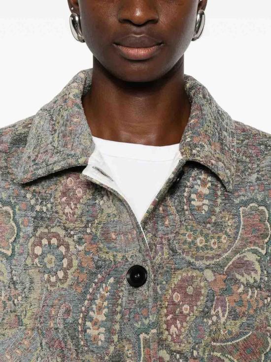  아미시 셔츠 AMD170CN42XXXX Green - AMISH