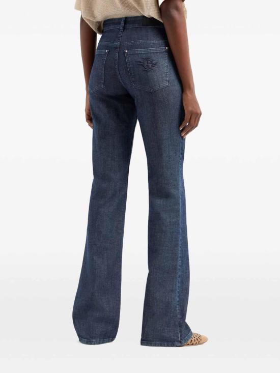  조르지오 아르마니 플레어 팬츠 GW000770AF15303UB108 Blue - GIORGIO ARMANI