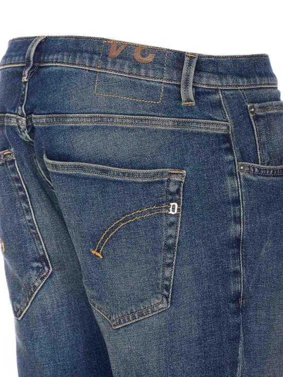 25FW 돈답 스트레이트 팬츠 UP434DSE374ULS1800 Blue - DONDUP