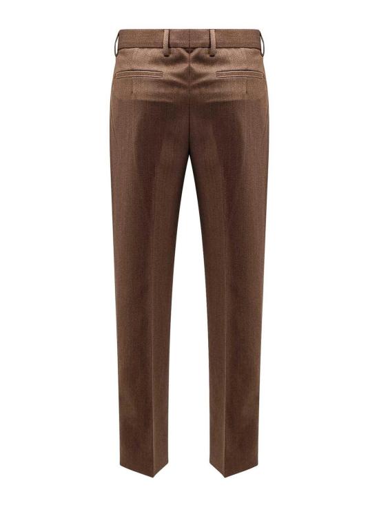 25FW 에르메네질도제냐 스트레이트 팬츠 UGI11A2TP45K98R Brown - ERMENEGILDO ZEGNA