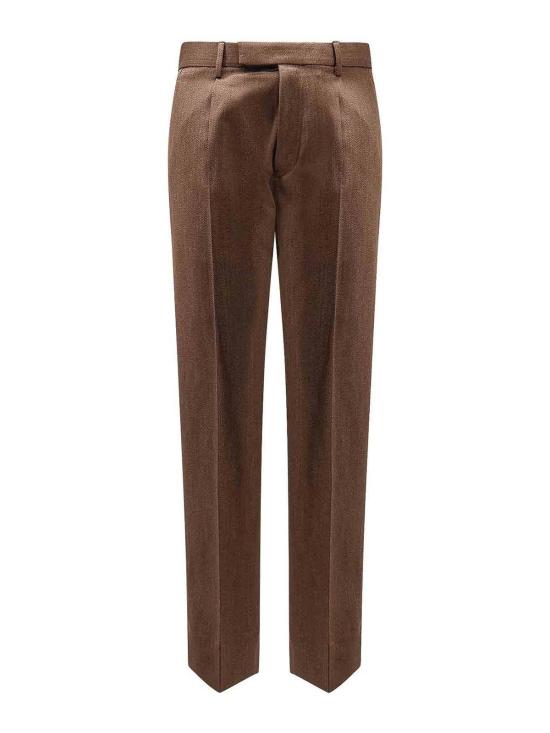 25FW 에르메네질도제냐 스트레이트 팬츠 UGI11A2TP45K98R Brown