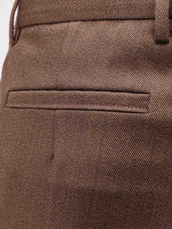 25FW 에르메네질도제냐 스트레이트 팬츠 UGI11A2TP45K98R Brown - ERMENEGILDO ZEGNA