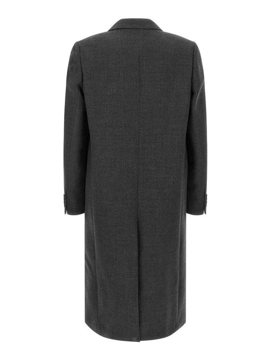 25FW 드리스 반 노튼 트렌치 코트 2520202412058800 Grey - DRIES VAN NOTEN