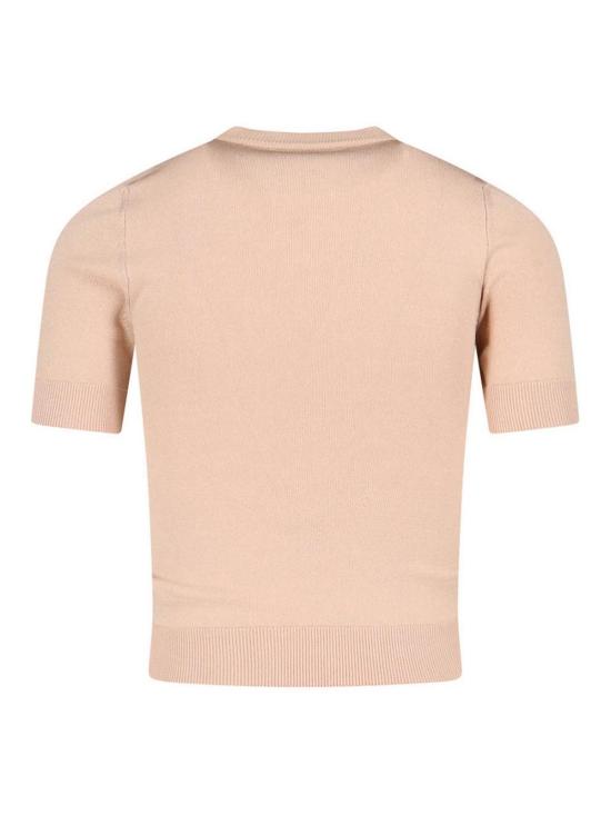 25FW 마린세르 반팔 티셔츠 WTK053ACKNI0533BG10 Beige - MARINE SERRE