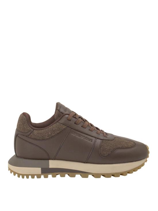 25FW 엠포리오 아르마니 스니커즈 EM002851AF18013Z6004 Brown