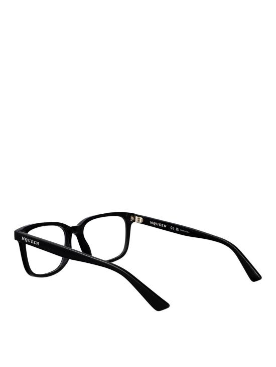 26SS 알렉산더 맥퀸 안경 AM0541O007 Black - ALEXANDER MCQUEEN