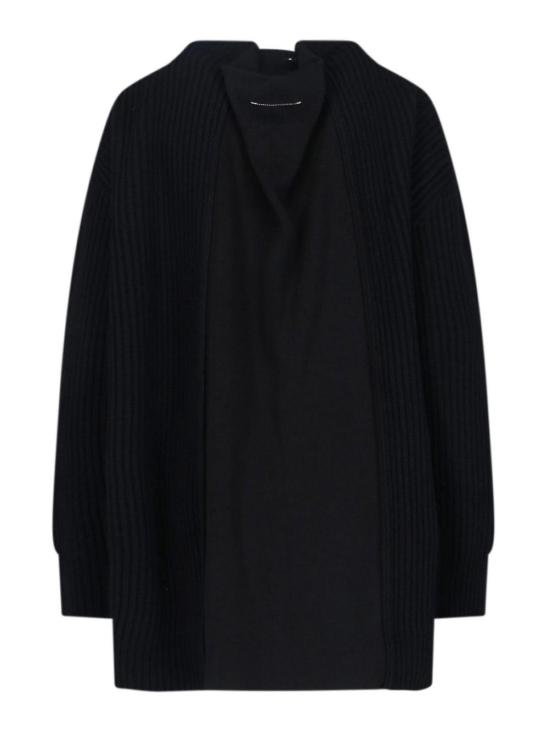 26FW MM6 메종마르지엘라 미디 스커트 S62HL0042M13192900 Black - MM6 MAISON MARGIELA