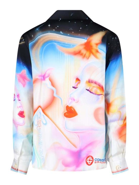 25FW 카사블랑카 긴팔 셔츠 UMPF25SH00602 Multicolour - CASABLANCA