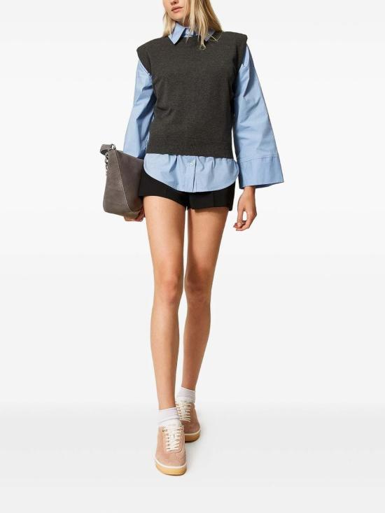 26FW 트윈셋 베스트 252TF303112840 Grey - TWINSET