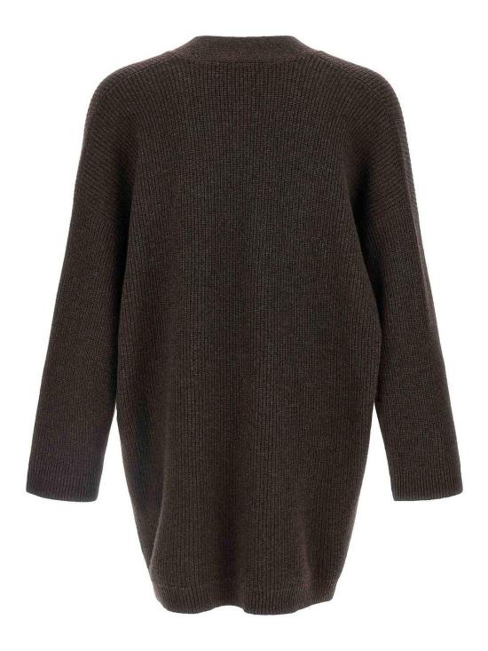  브루넬로 쿠치넬리 가디건 M12721716C2559 Brown - BRUNELLO CUCINELLI