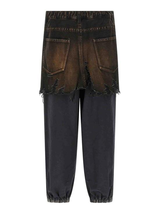 25FW 메종 미하라 야스히로 스트레이트 팬츠 A15PT023BLACK Black - MAISON MIHARA YASUHIRO