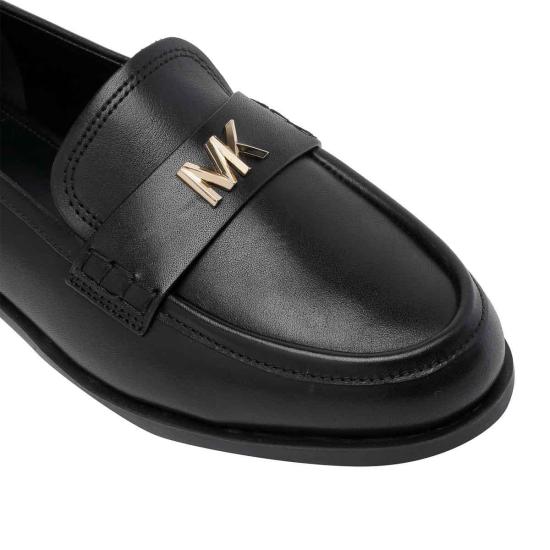  마이클 코어스 로퍼 40F5LXFP1L001 Black - MICHAEL KORS