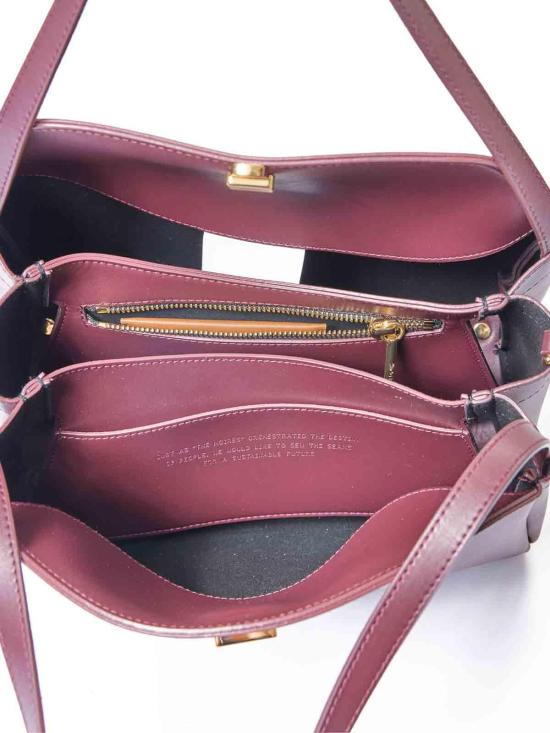 25FW 더모아레 숄더백 TMCOEUDN120PRUNE Dark Purple - THEMOIRE