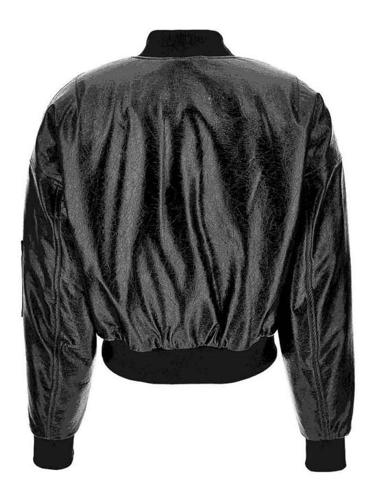  베르사체 가죽 자켓 79HASD08CQ16D899 Black - VERSACE