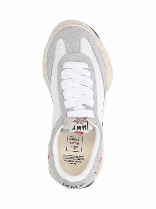  메종 미하라 야스히로 스니커즈 A12FW711WHITE - MAISON MIHARA YASUHIRO