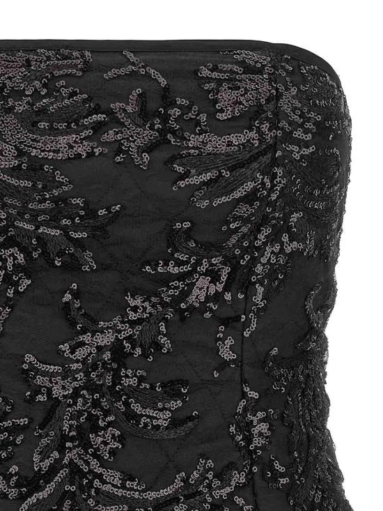  르 트윈스 민소매 티셔츠 ELODIELACEBLACKINBLACK Black - LE TWINS