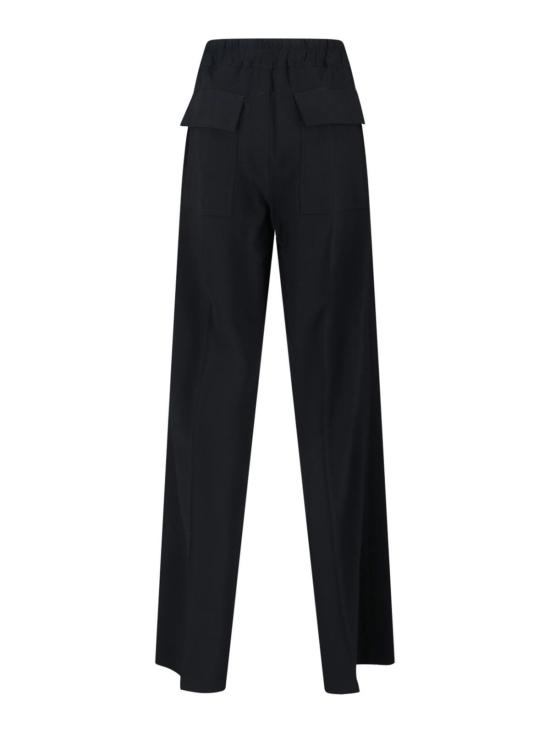 25FW 릭 오웬스 스트레이트 팬츠 RP02E4325HY09 Black - RICK OWENS