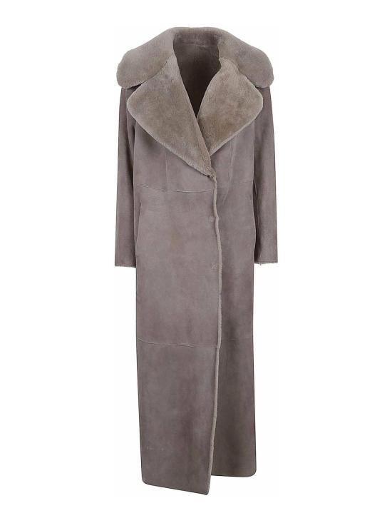  살바토레 산토로 가죽 자켓 49026DSTONE Taupe